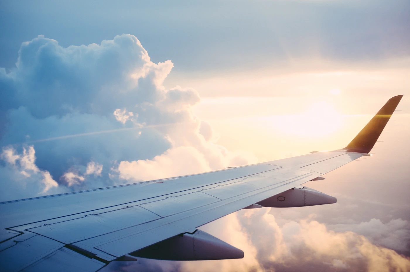 Representative flight travel inspiration