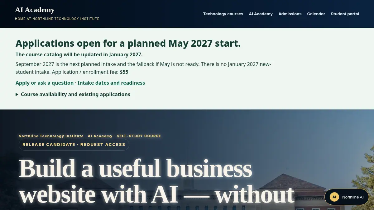 Build Your Business Website With AI on /academy/build-your-business-website-with-ai/