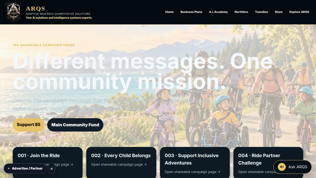ARQS Community Wishing Well Fund — Campaign Library on /community/campaigns/