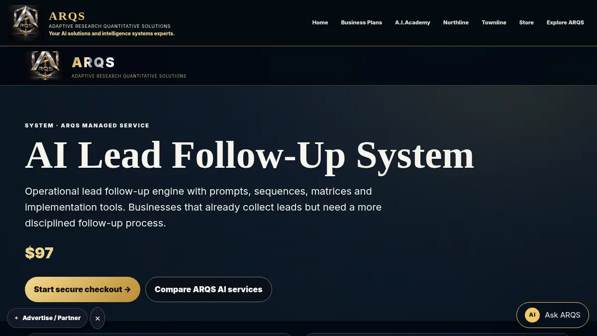 AI Lead Follow-Up System on /products/ai-lead-follow-up-system/