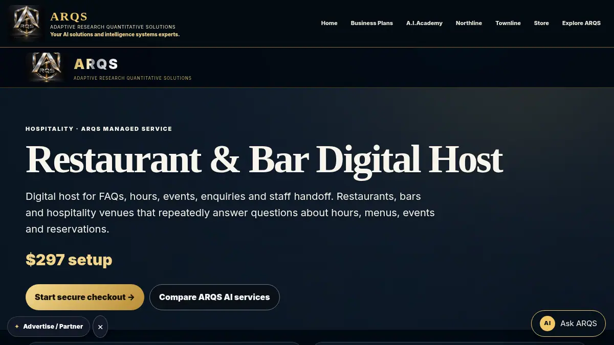 Restaurant & Bar Digital Host on /products/restaurant-bar-digital-host/