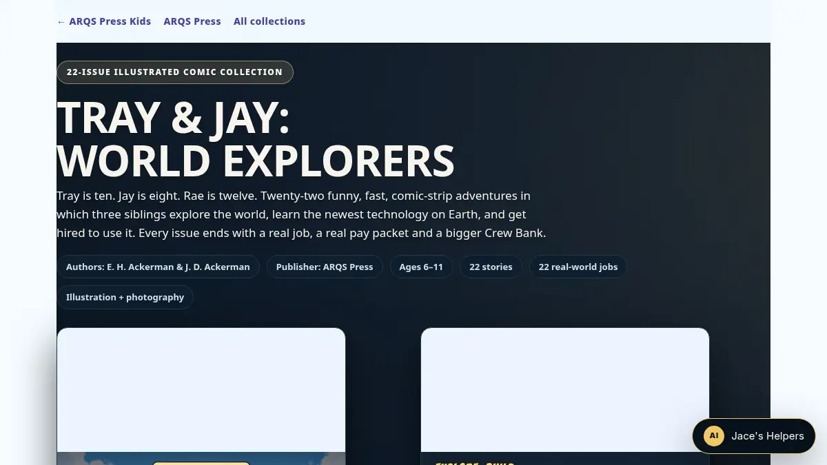 Tray & Jay: World Explorers on /press/kids/collections/tray-jay-world-explorers