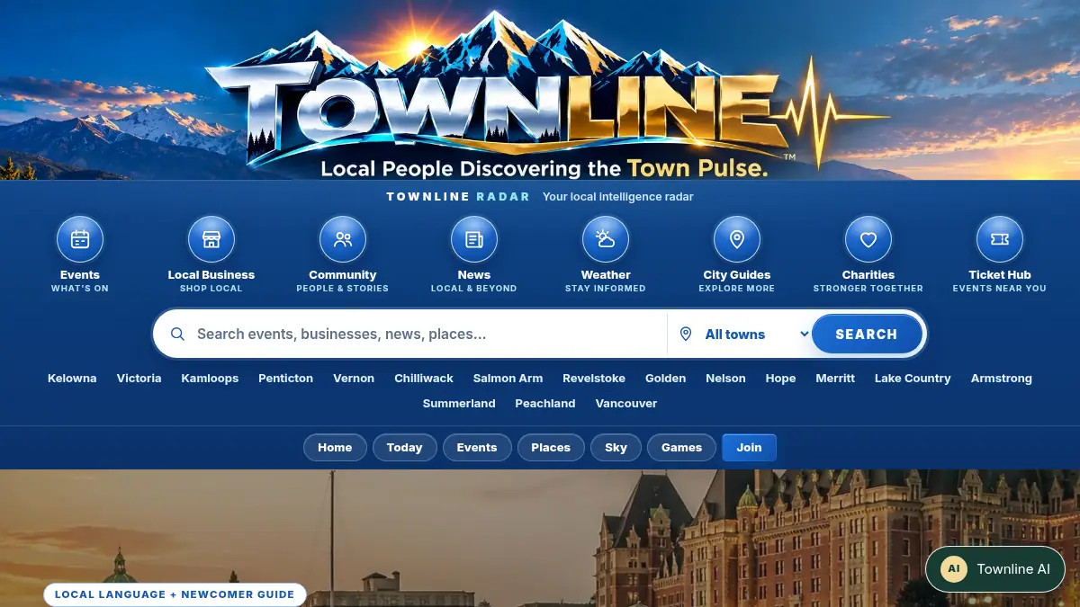 Townline Language & Newcomer Guide on /townline/languages/