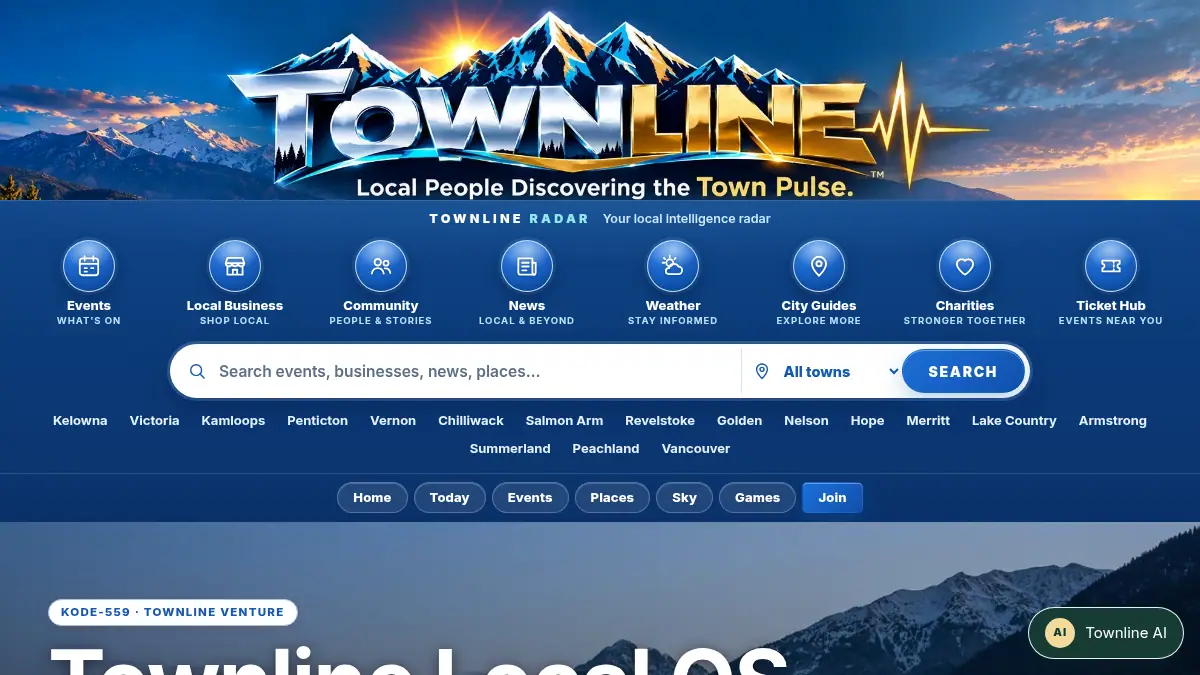 Townline Local OS · on /townline/localos/