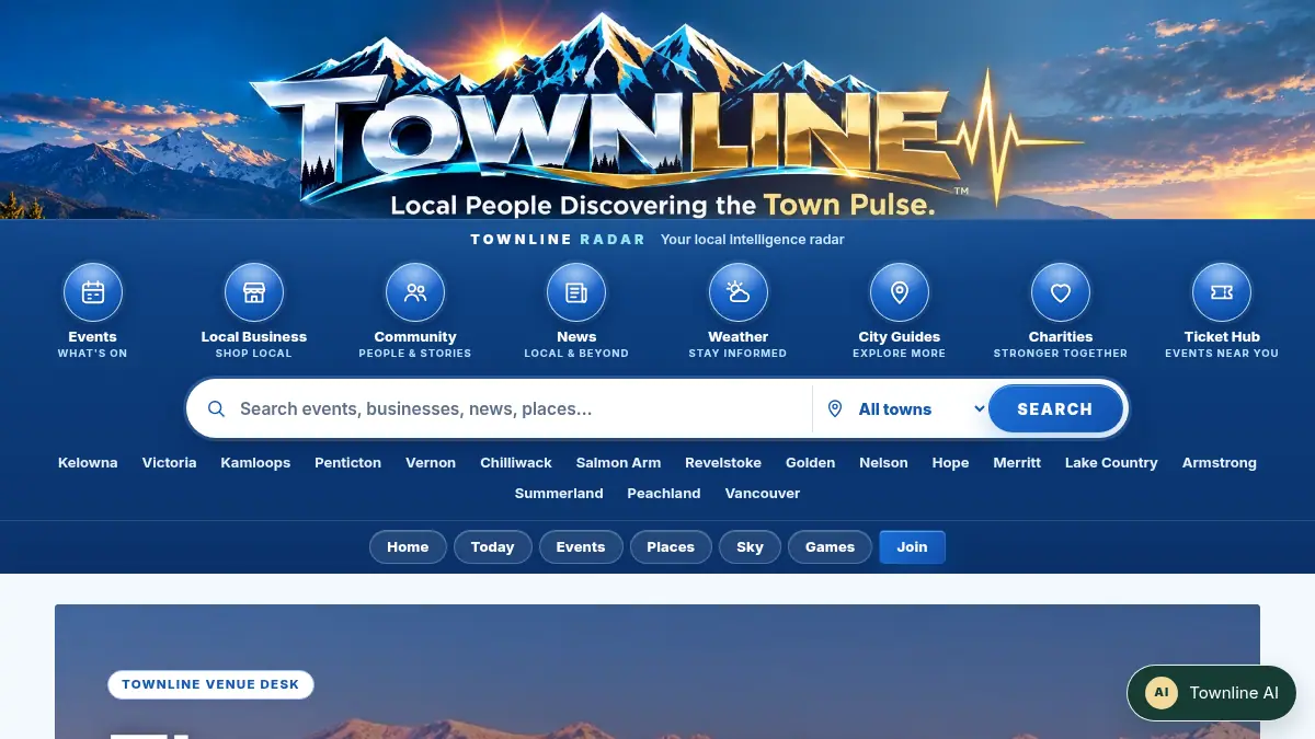 Townline venue desk — Canada on /townline/venues/canada