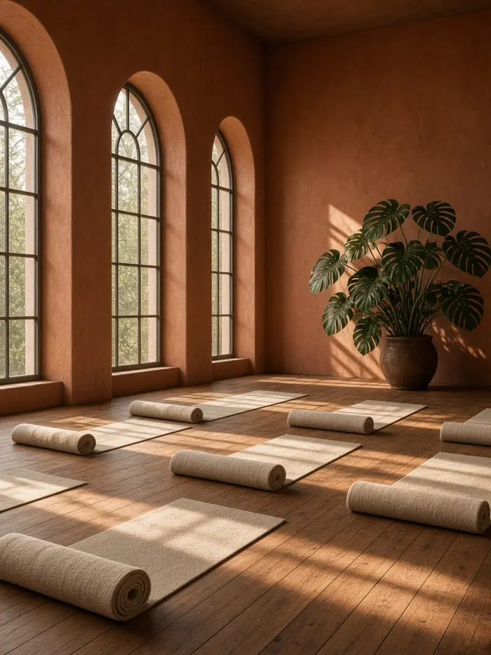 Arched clay studio