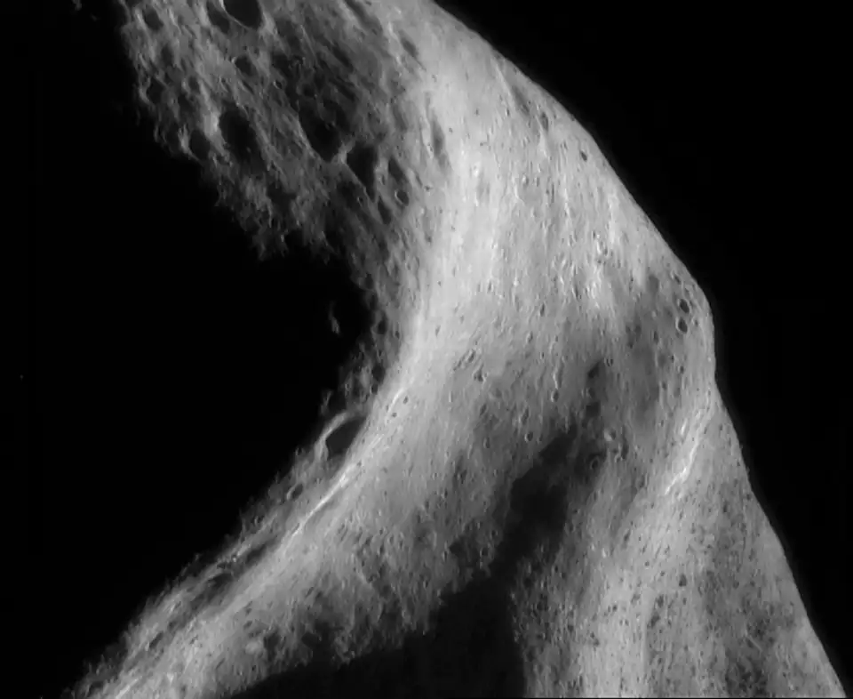 Photo: The South Saddle NEAR Shoemaker Eros