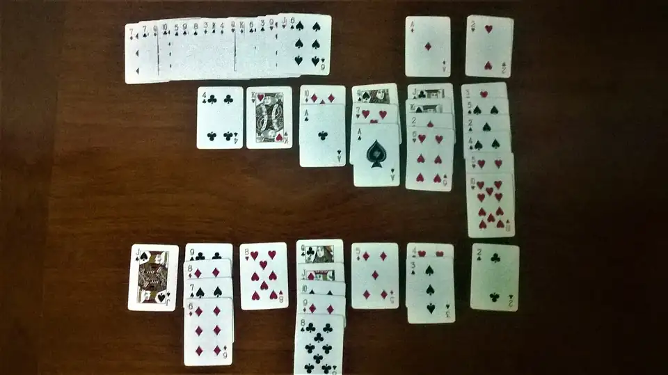 Photo: Klondike lost game