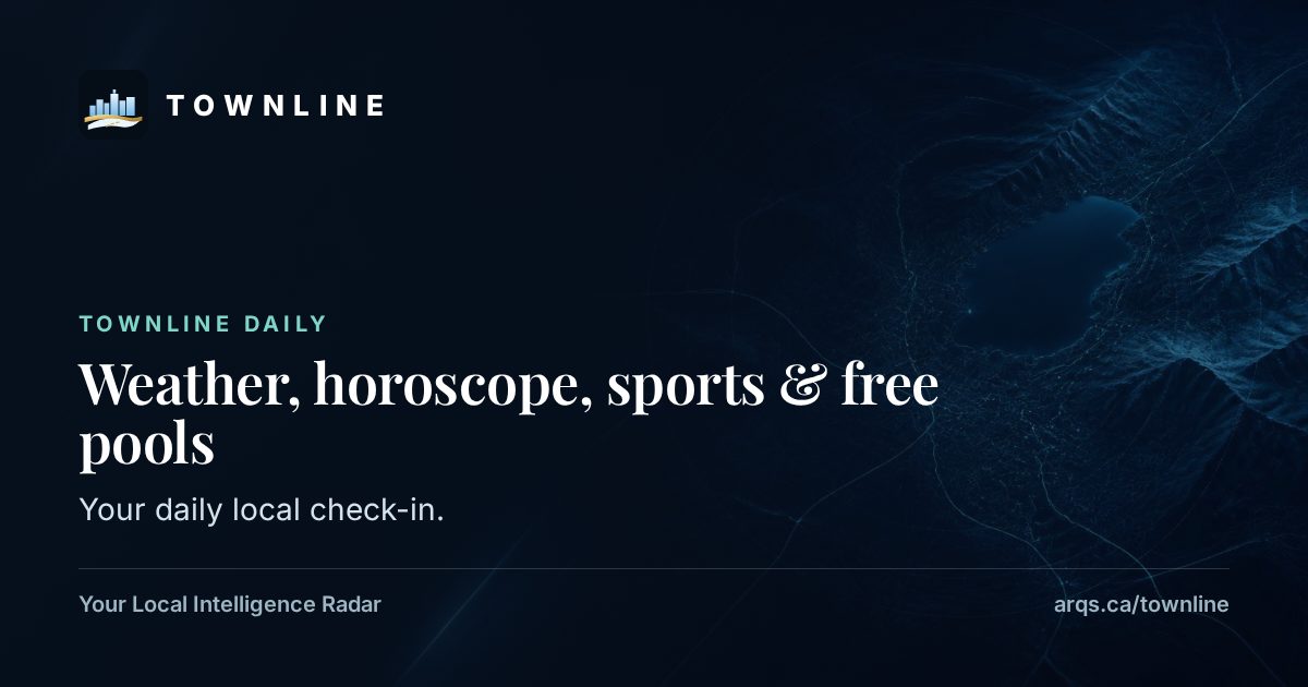 Townline Daily — Weather, Horoscope, Sports & Free Pools