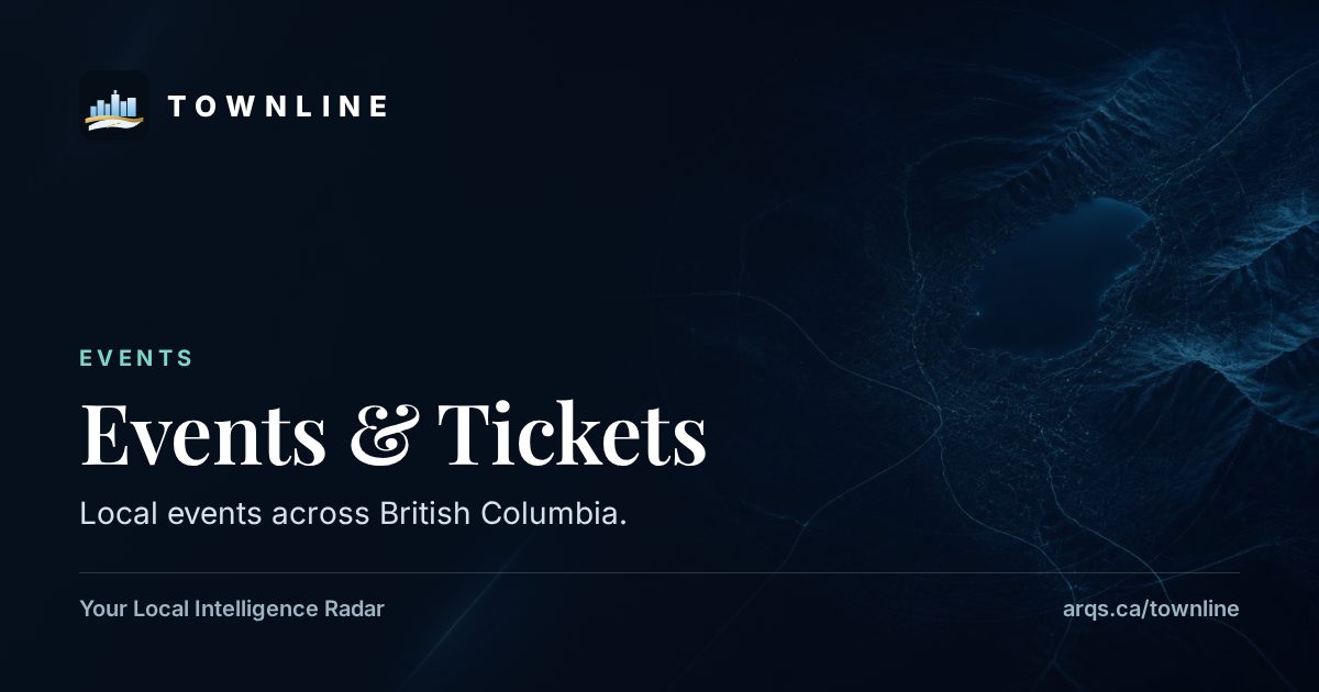 Townline Events & Tickets