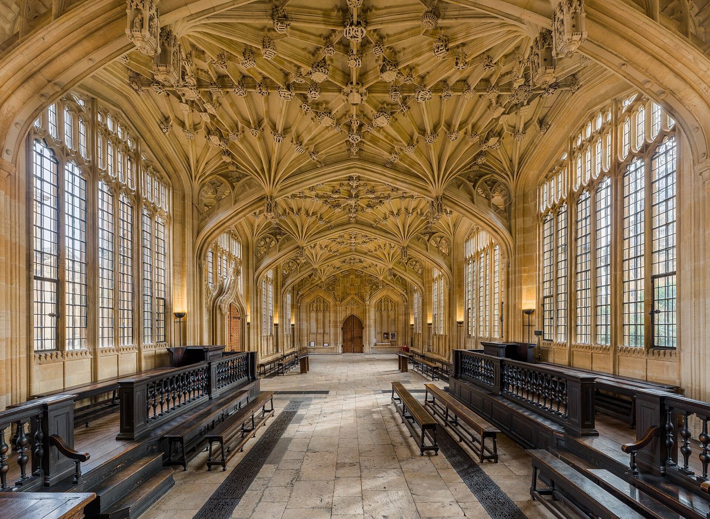 The Divinity School in Oxford's Bodleian Library