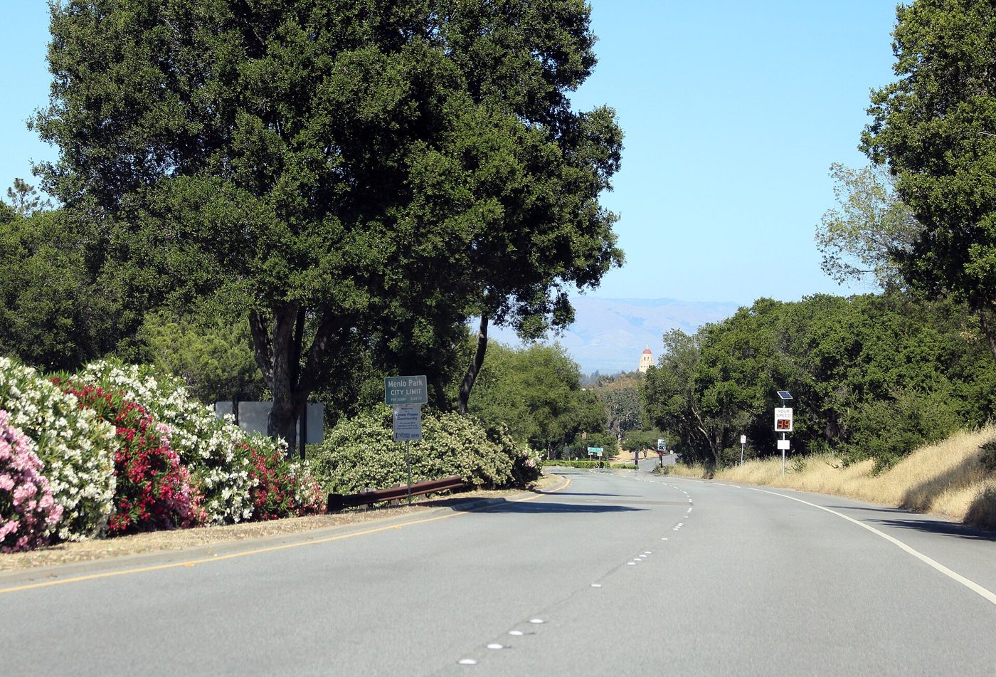 Sand Hill Road in Menlo Park, the centre of Silicon Valley venture capital