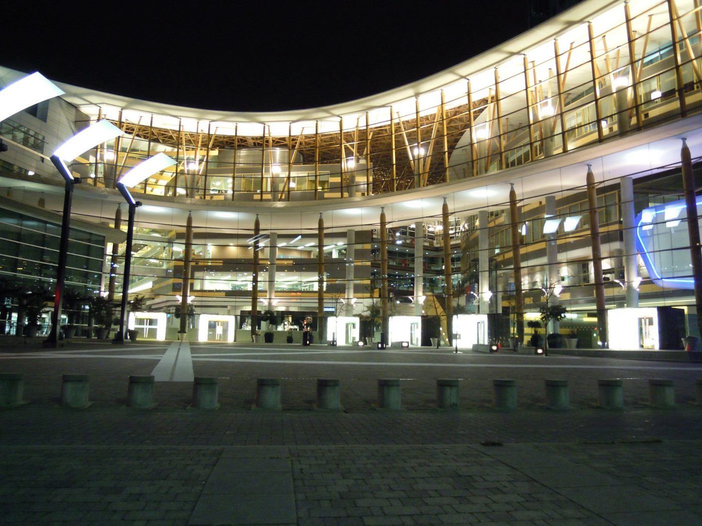 Central City in Surrey at night