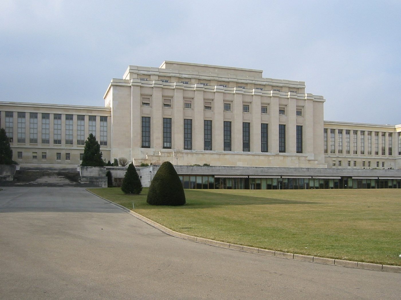 The Palais des Nations in Geneva, where UNCTAD is based
