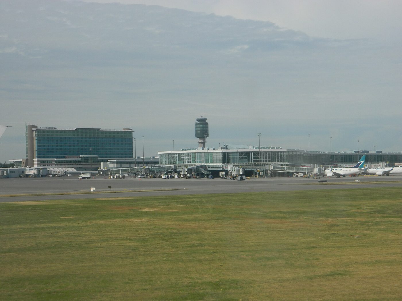 The terminal at Vancouver International Airport