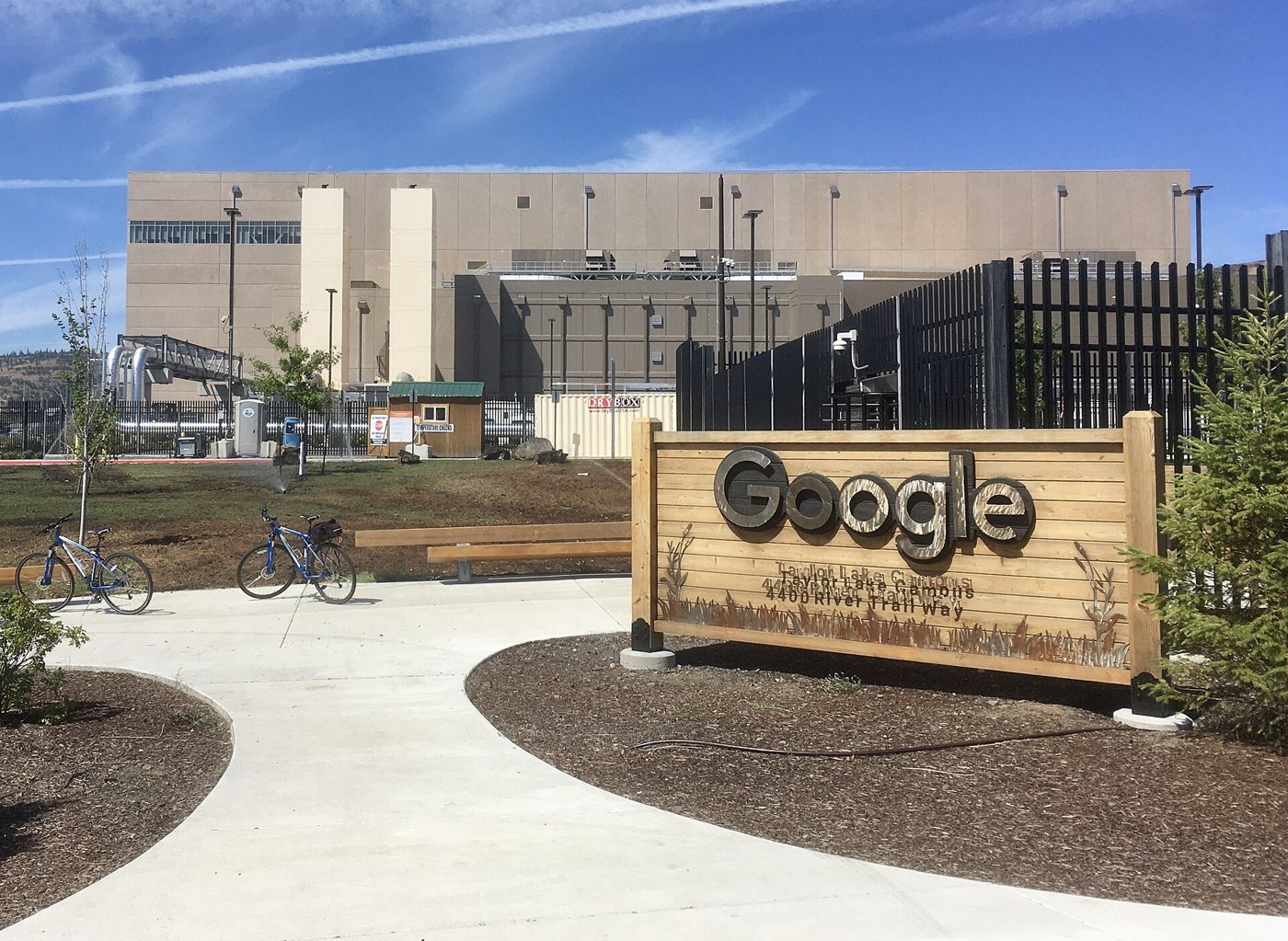 A Google data centre in The Dalles, Oregon