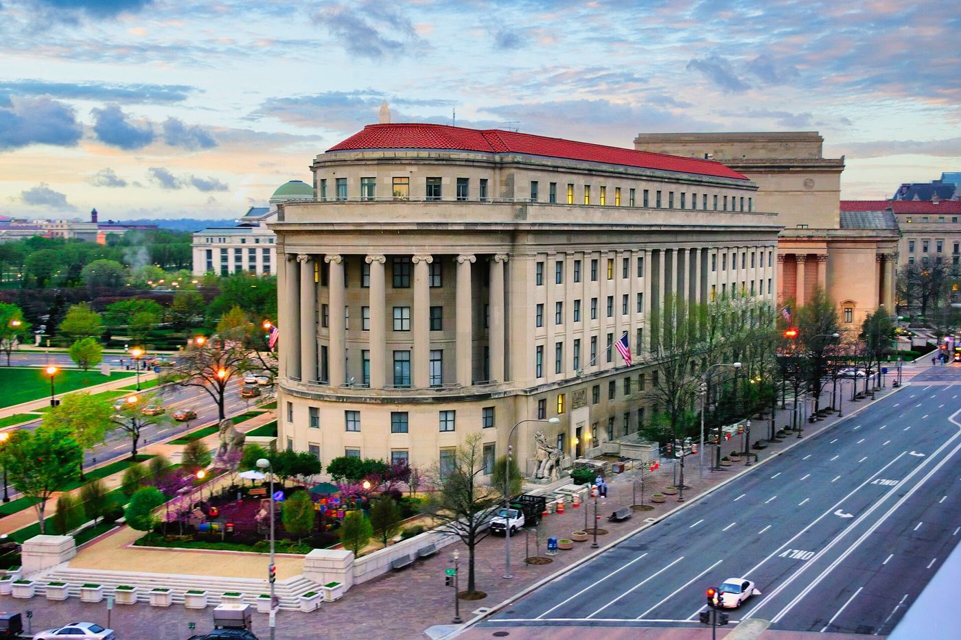 The Apex Building, headquarters of the Federal Trade Commission, in Washington, D.C