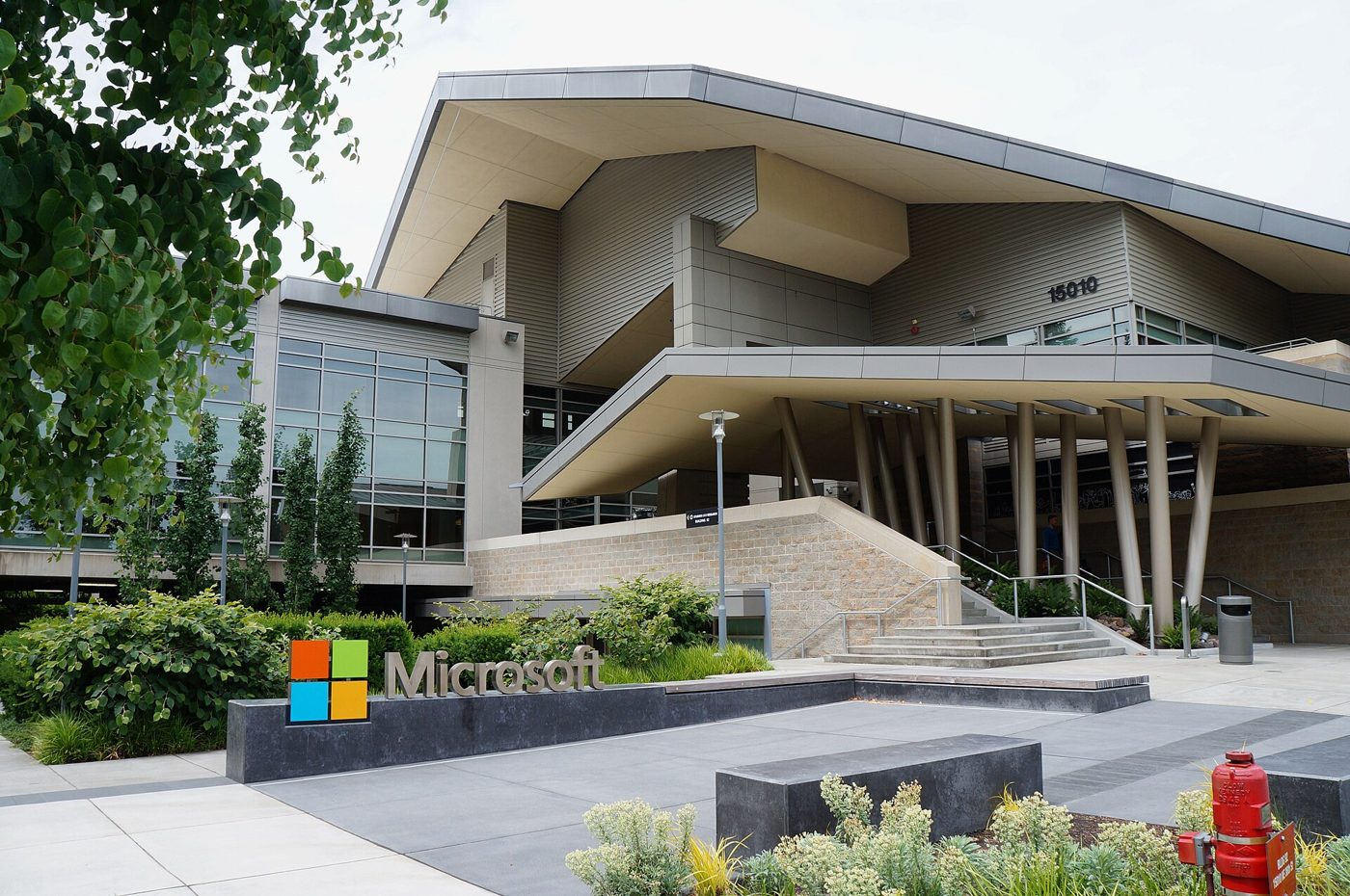 Building 92 on the Microsoft campus in Redmond, Wash