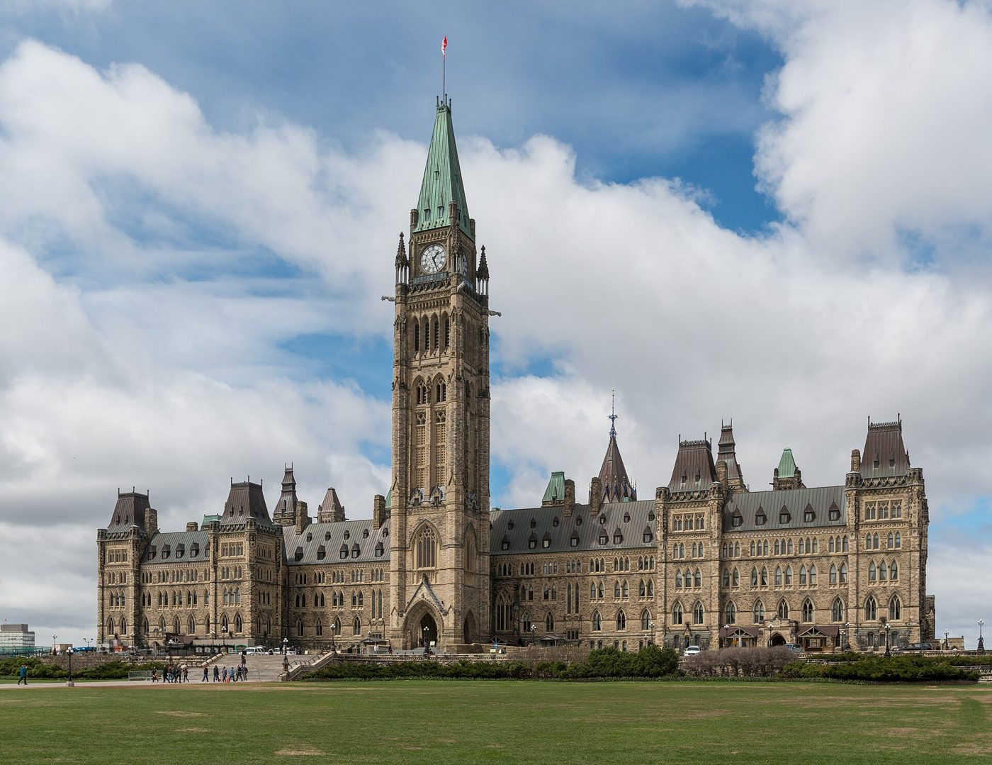 Centre Block on Parliament Hill in Ottawa