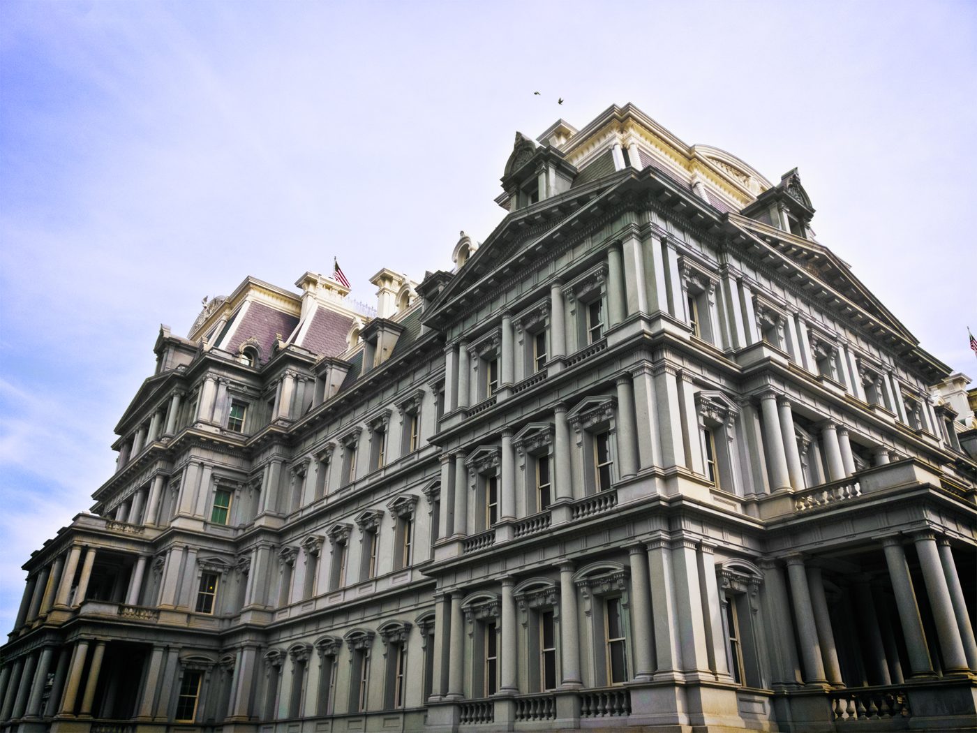 The Eisenhower Executive Office Building in Washington, D.C
