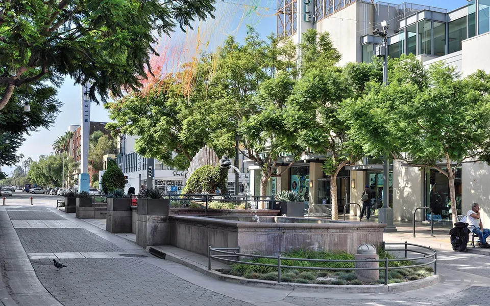 Third Street Promenade in Santa Monica, California