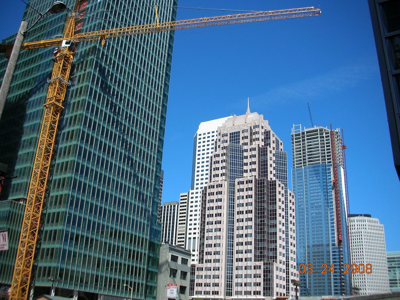 Office towers on Mission Street in San Francisco
