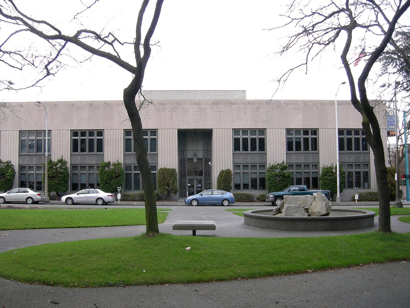 The Seattle Times Building on Fairview Avenue North in Seattle's Cascade neighbourhood