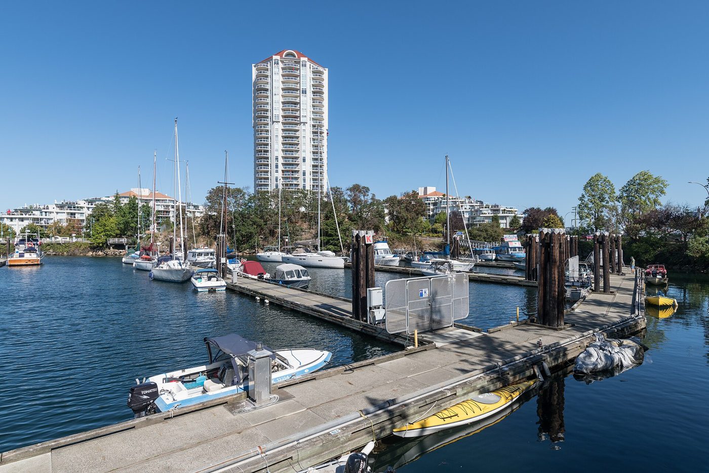 Docks in Nanaimo Harbour