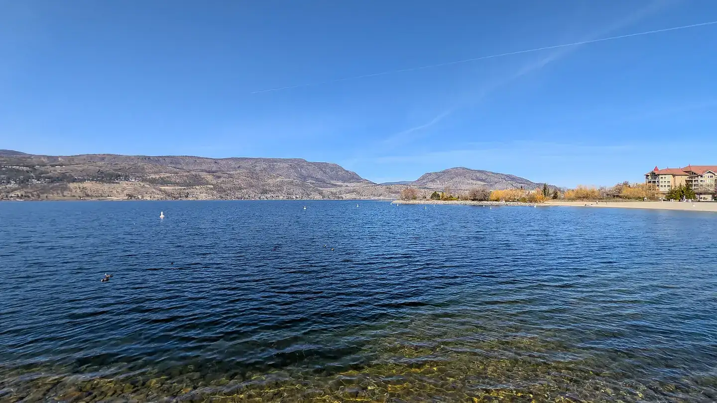 Okanagan Lake, Kelowna, BC, Canada