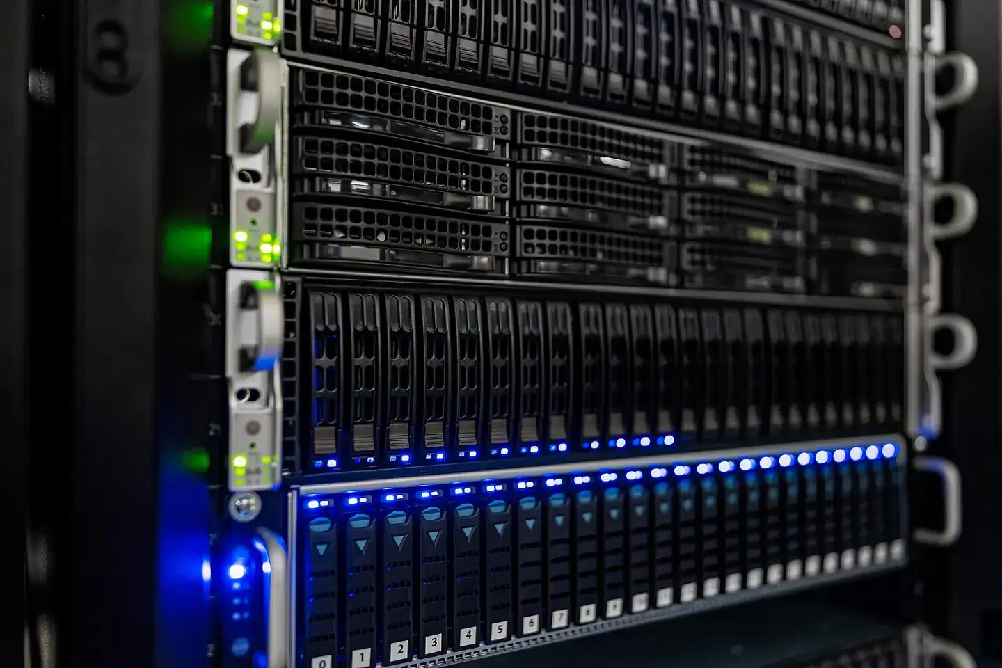 A server room