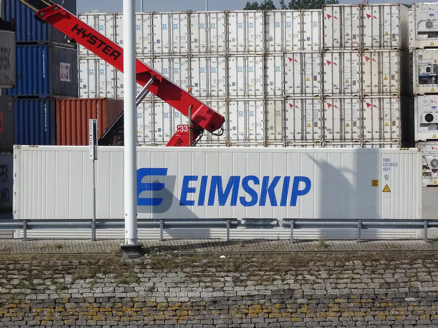 Shipping container - Eimskip - Port of Rotterdam - 2014