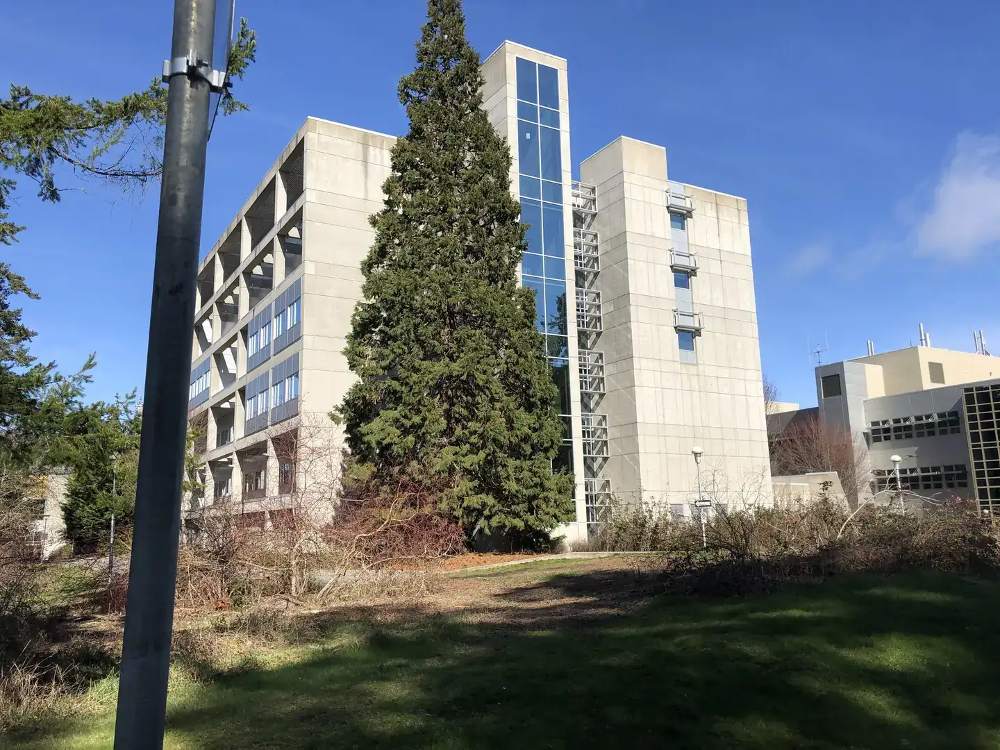 The Engineering and Computer Science building at the University of Victoria
