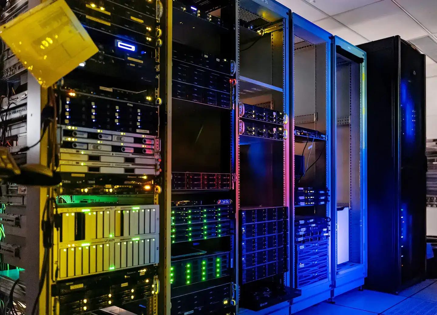 A server room