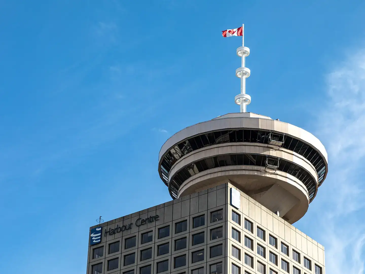 Harbour Centre in Vancouver, British Columbia, Canada