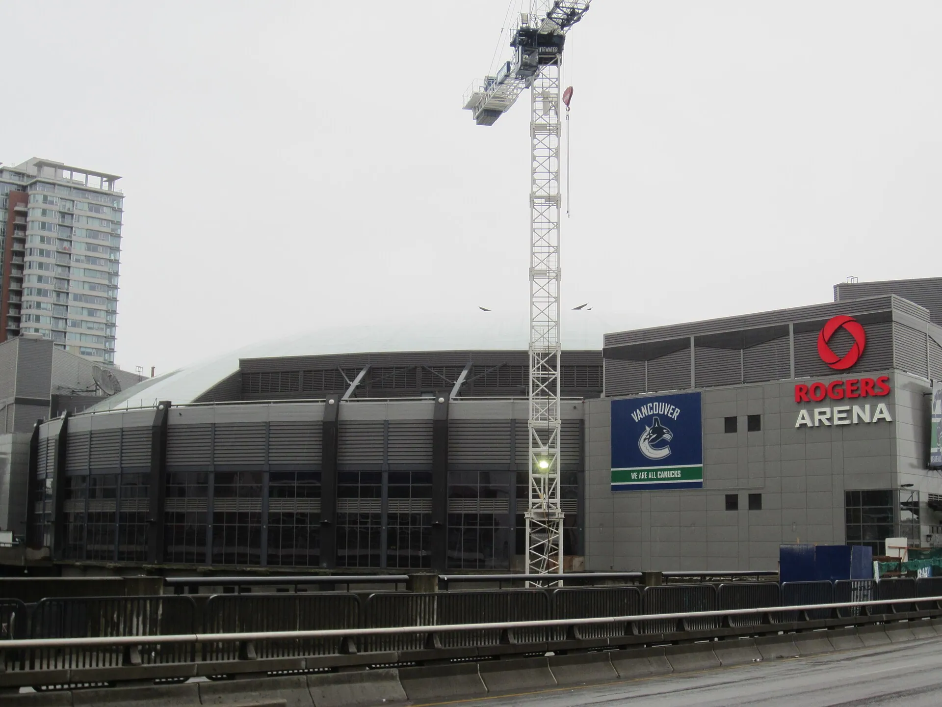 Rogers Arena, home of the Vancouver Canucks.