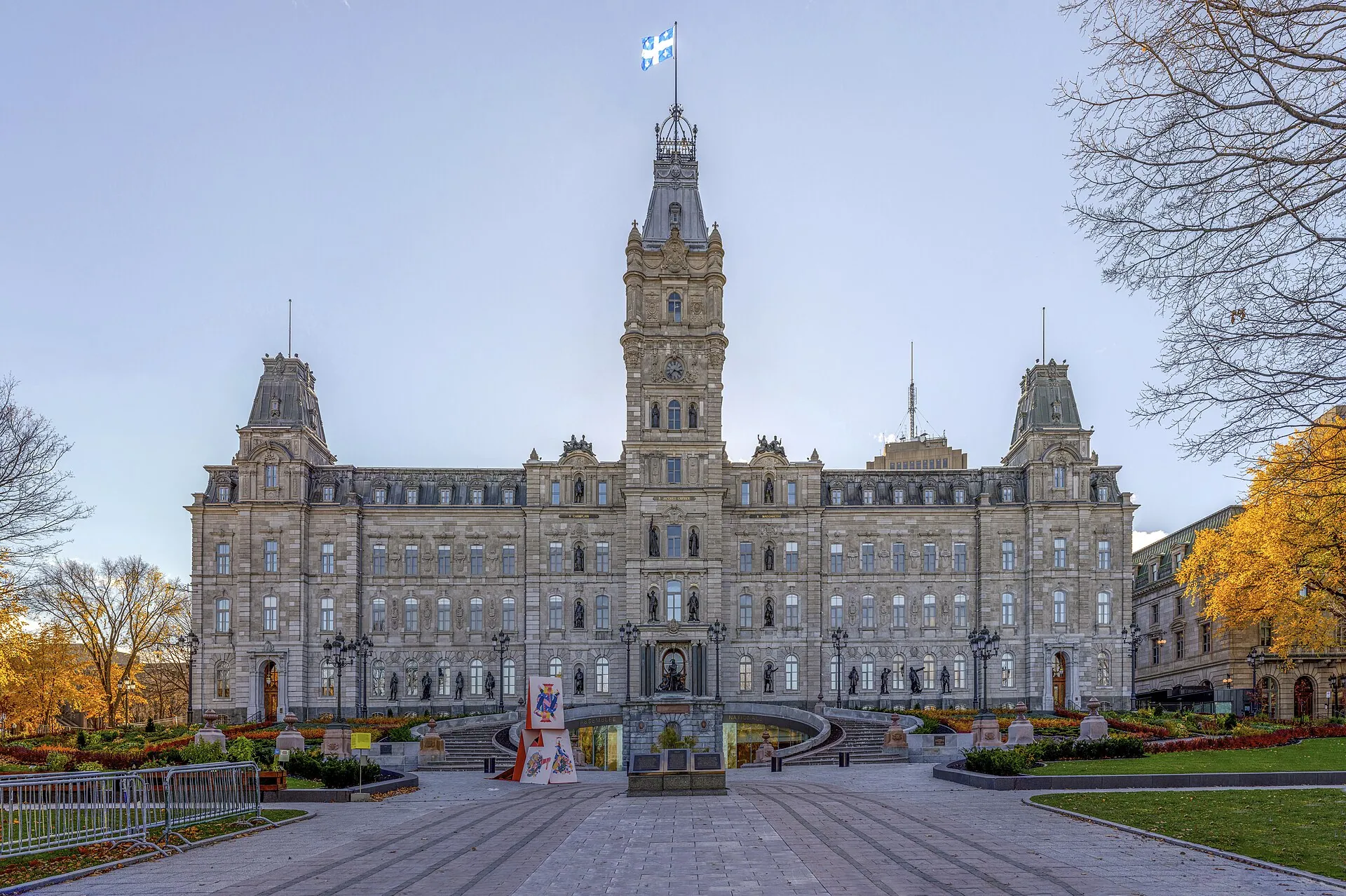 The Parliament Building in Quebec City, home of the National Assembly.